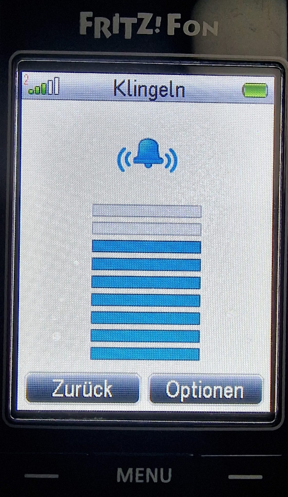 C4,C5,C6 Klingelton Lautstärke einstellen KH EDV SYSTEME