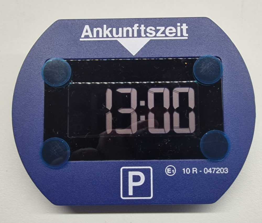 Technaxx Elektronische Parkeerschijf TX-272 - Met Bewegingssensor, Achtergrondverlichting En SOS-Licht
