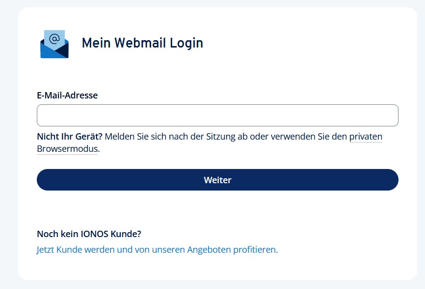 mein webmail login bei ionos