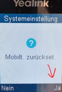 W53H Systemeinstellung