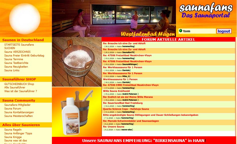 Saunafans.de 2024